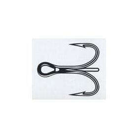 VMC 8527PS Permasteel 6X Treble Hook Size #5/0